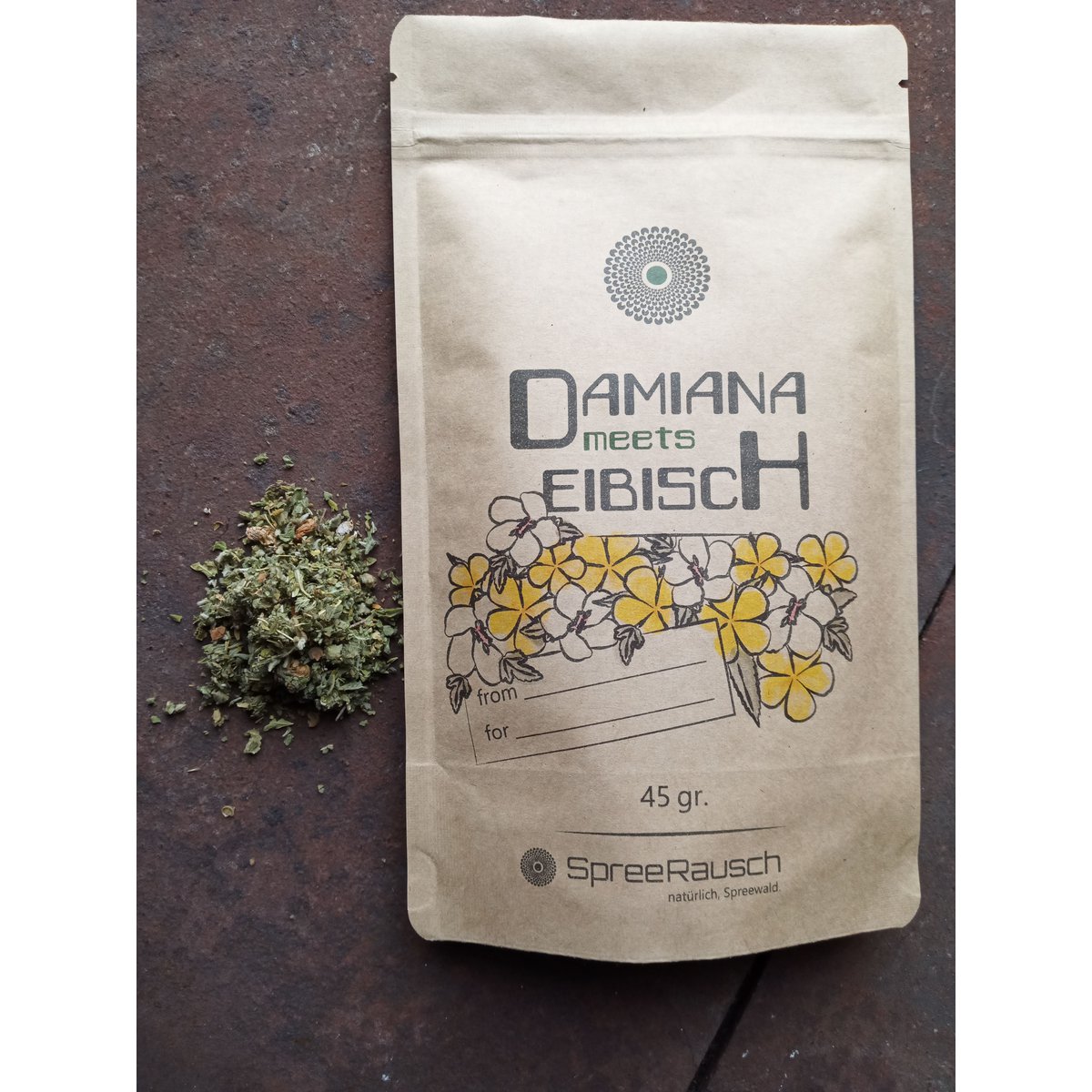 Damiana møder skumfidusblanding fra SpreeRausch, originalen til mange anvendelser ;)