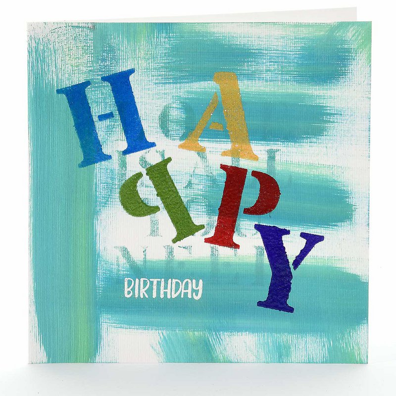 Stempel: Happy Birthday