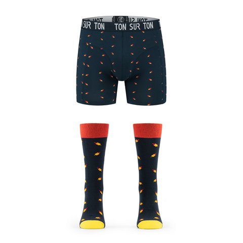 Spaceman - Bijpassende sokken en boxershort