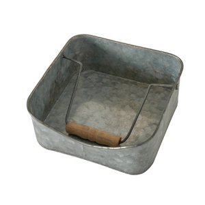 Napkin holder Jackson zinc 18x18x7cm