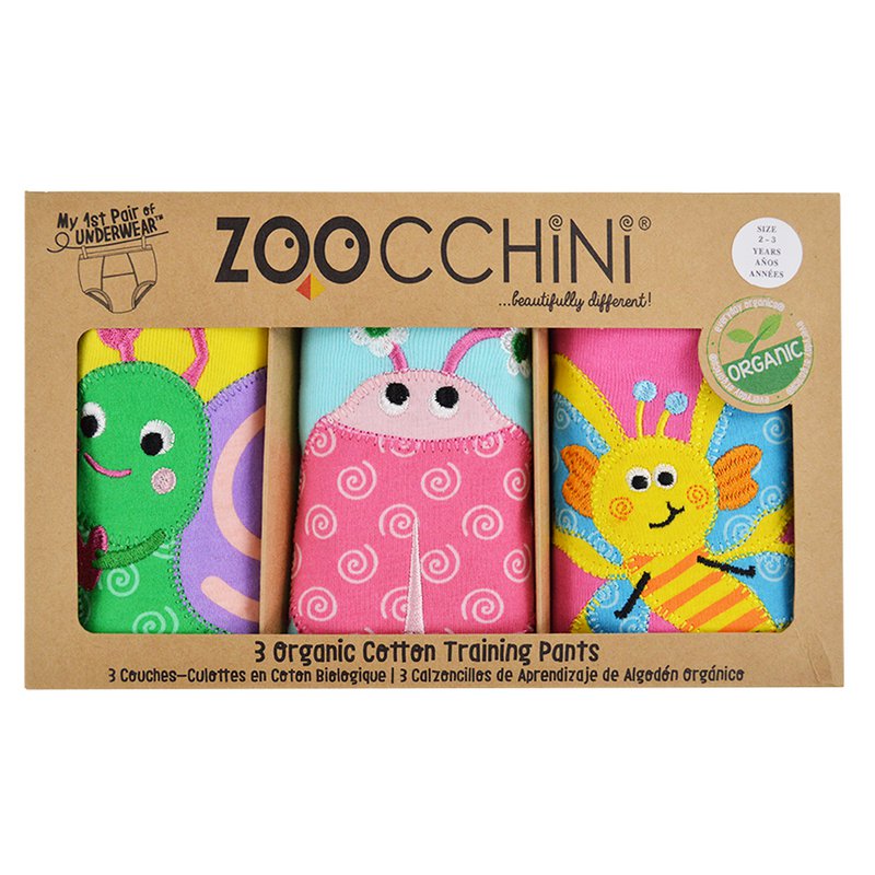 Zoocchini oefenbroekjes girl Garden Creatures 2-3Y