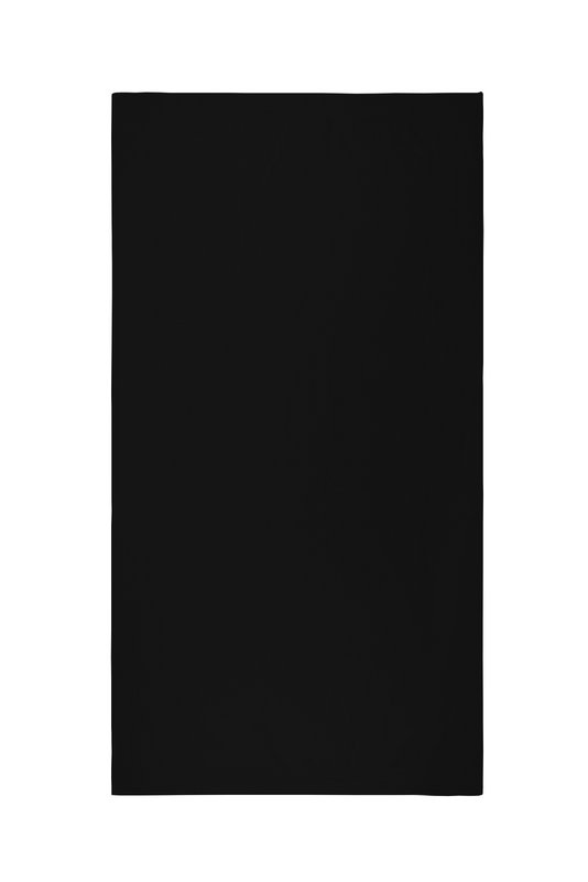 Klasyczny ręcznik plażowy 100 x 180 cm, 450 gr/m² Czarny
