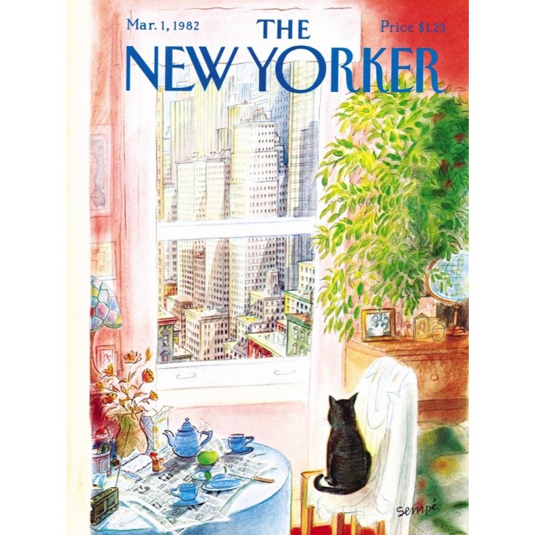 New York Puzzle Company Puzzel Cat's Eye View - 1000 stukjes