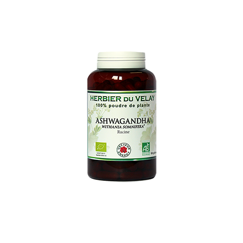 Ashwagandha* 180 gelules vegetales 400mg UE / non UE