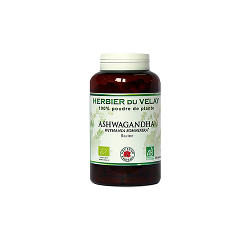 Ashwagandha* 180 gelules vegetales 400mg UE / non UE