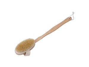 Bath brush wood 43cm