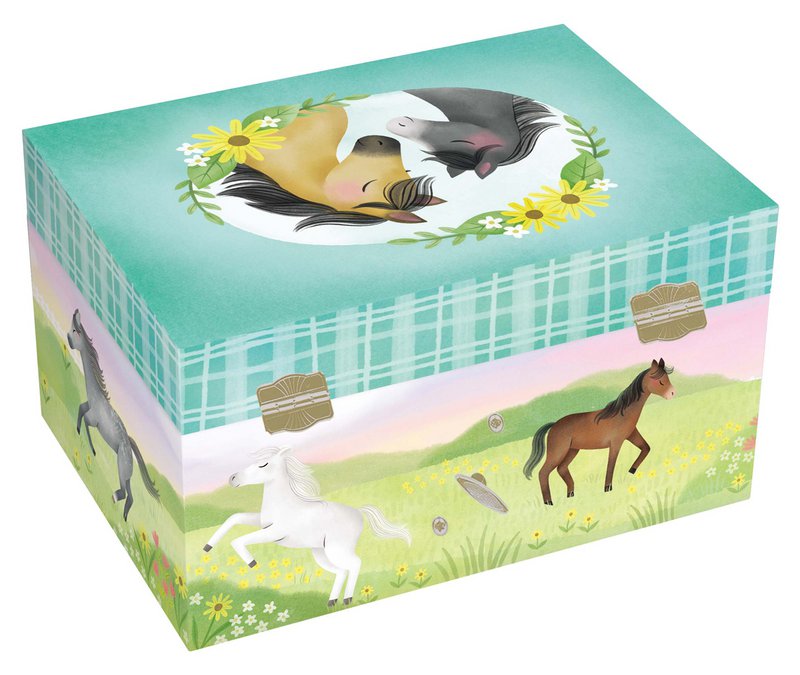 Musikdåse smykker - Hest - Home On The Range