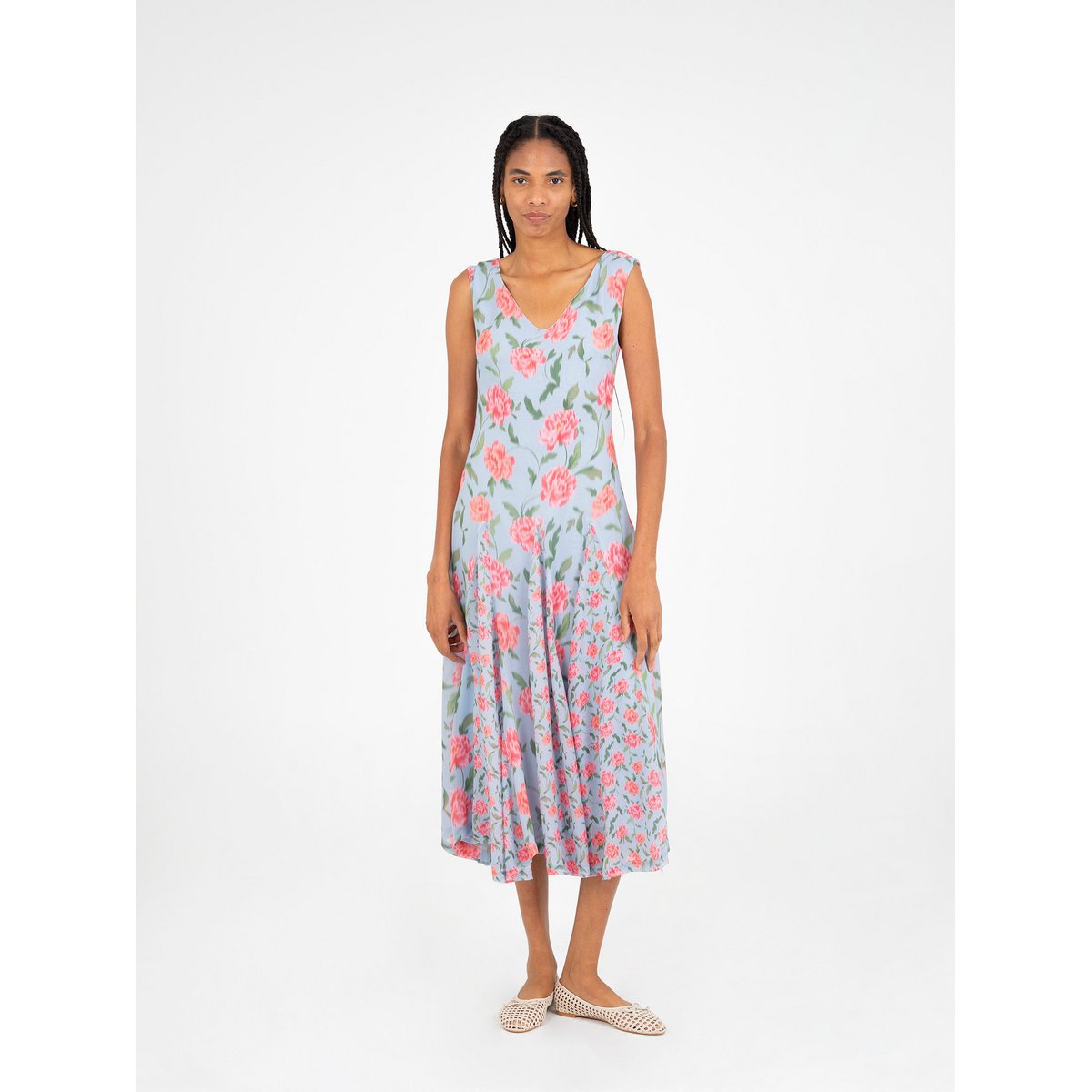 Floralis kjole med blomsterprint