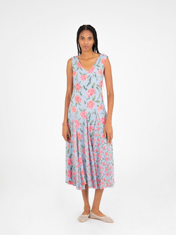Floralis kjole med blomsterprint