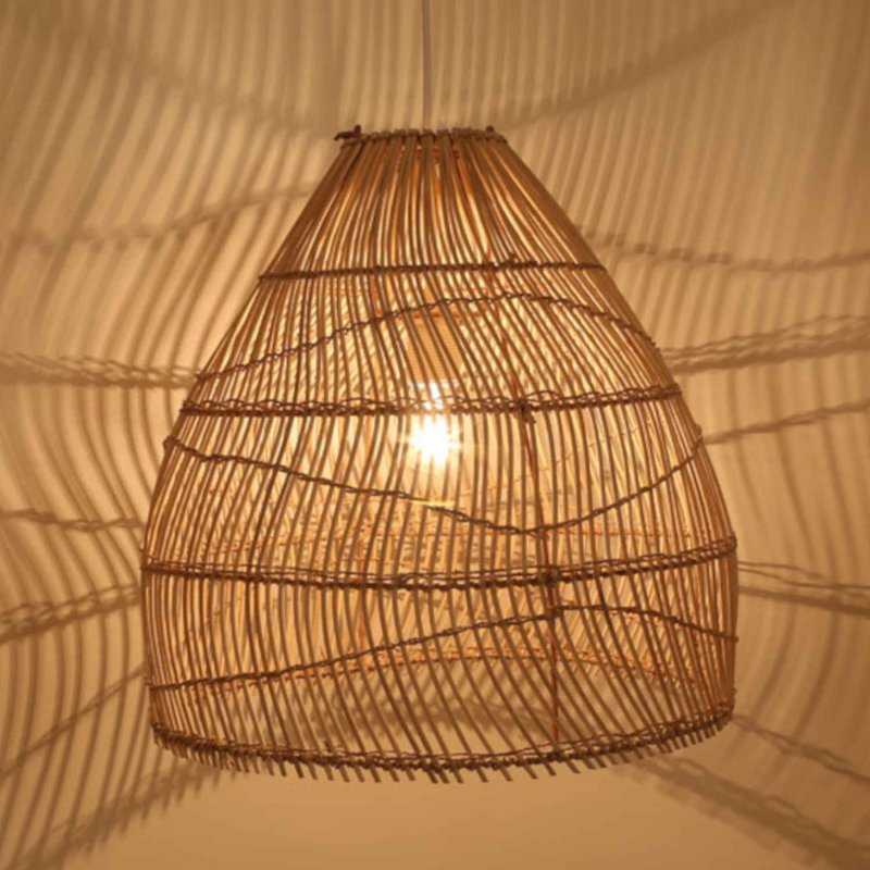 Rattan lamp Nora