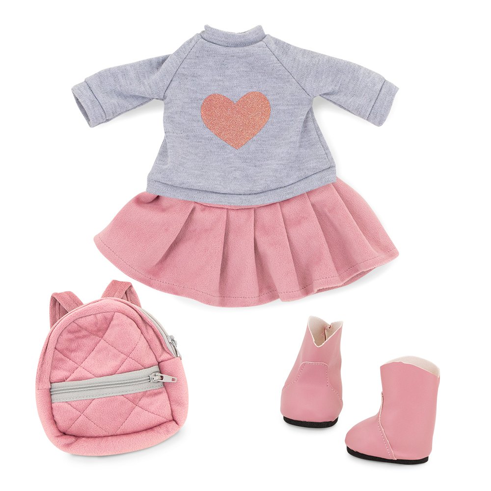 Plush toy, Lucky Doggy, Clothing set: Urban Style