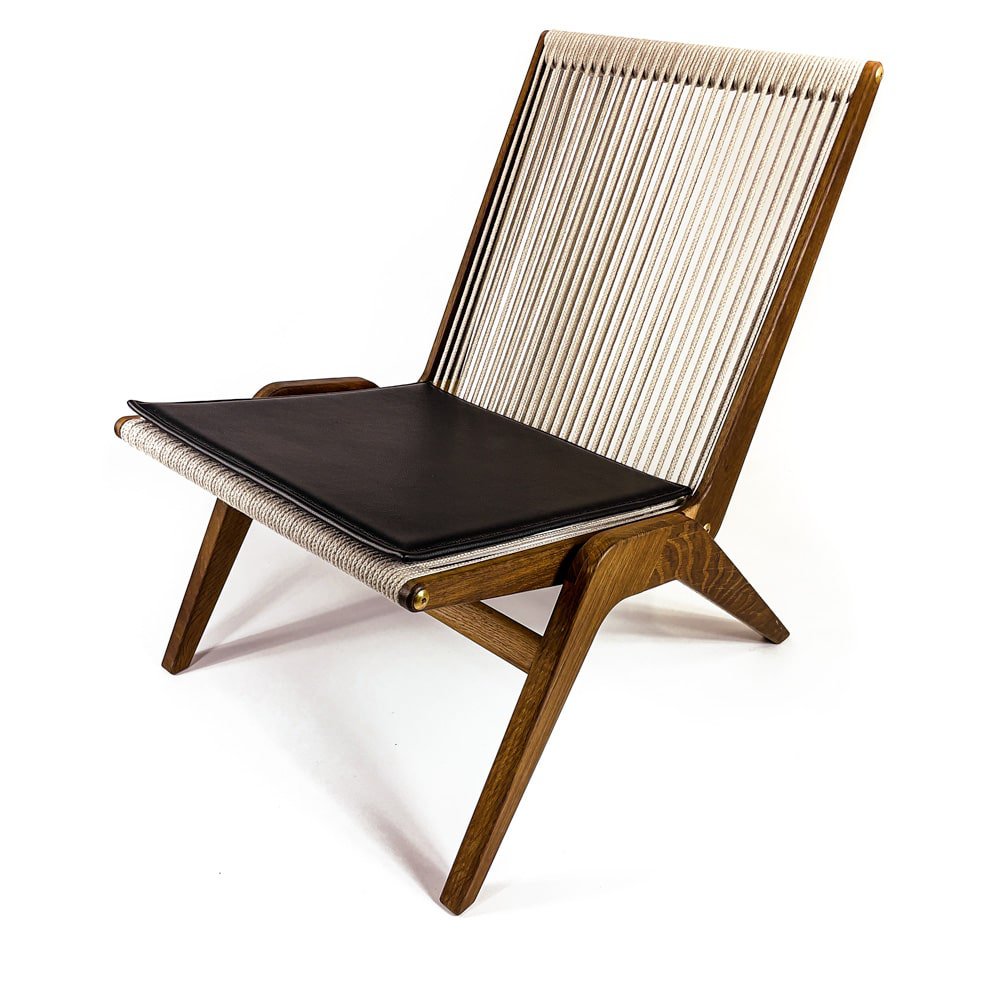 X-Chair Räuchereiche / Beige