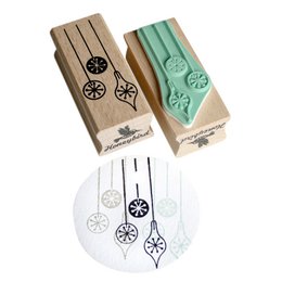 Timbre d’ornements de Noël pour l’artisanat festif