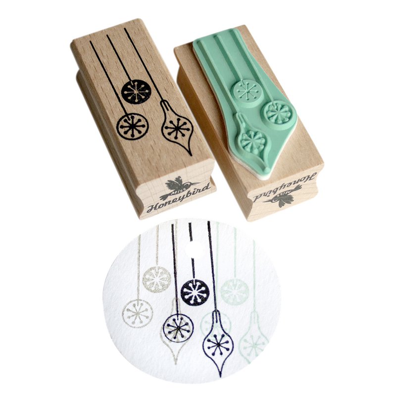 Timbre d’ornements de Noël pour l’artisanat festif