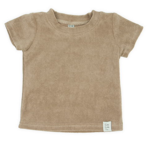 Shirt | Badstof | Beige