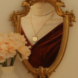 Collana girocollo Rivière dall'aspetto intramontabile con diamanti