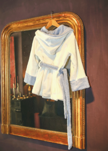 MINI HANDDOEKIE. Blau