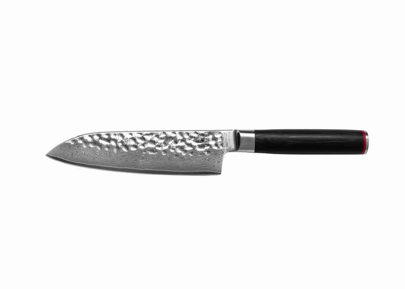 Navaja Multiusos Santoku Damasco - Hoja de 180 mm