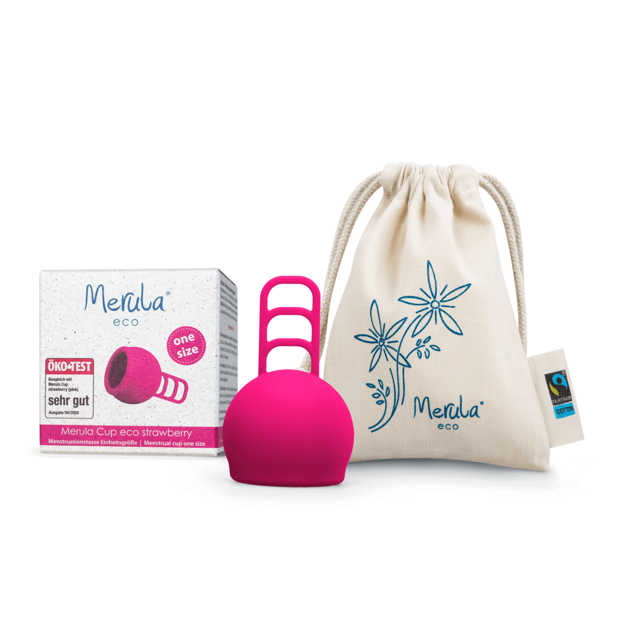 Merula Cup eco strawberry !REDUZIERT!