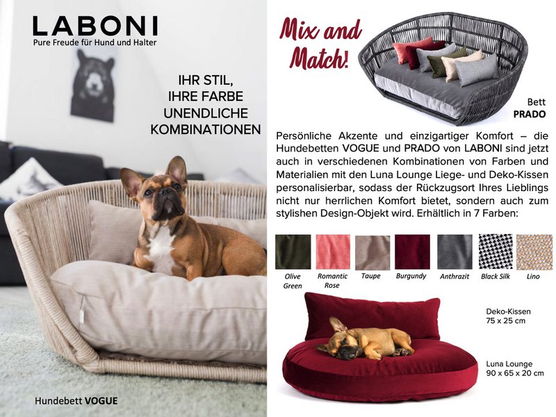 PRADO - Design-Hundebett SMOOTH