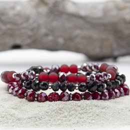 Armband Bente rumba red