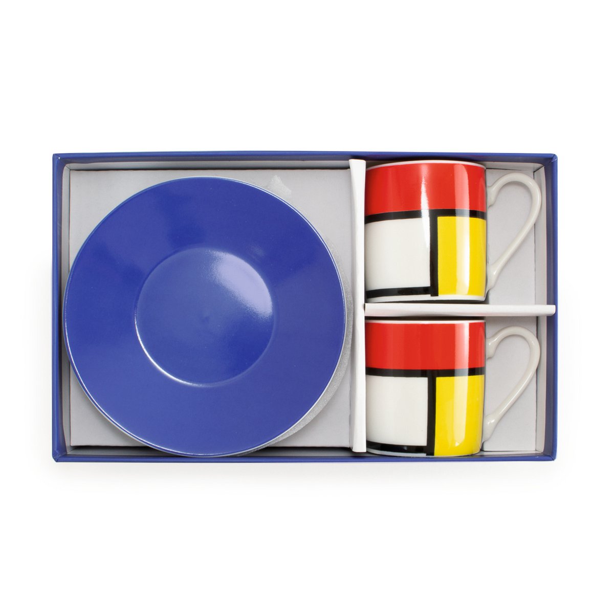 Espresso set, Mondrian