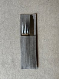 Besteckhalter, recycelte Baumwolle, bedruckt | Nord 2