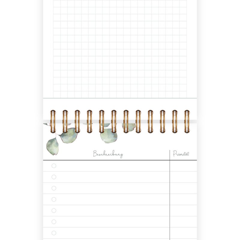 Liste de tâches Eucalyptus A6
