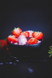 Bio Balsamic Cream met aardbeien