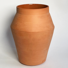 Makua Vase nøgen | Keramik | Plantepotte | Wabi Sabi | Ler | Håndlavet | Hollandsk design