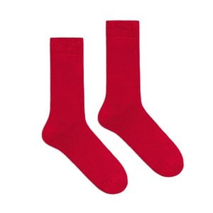 Klue organische einfarbige Socken | Rot