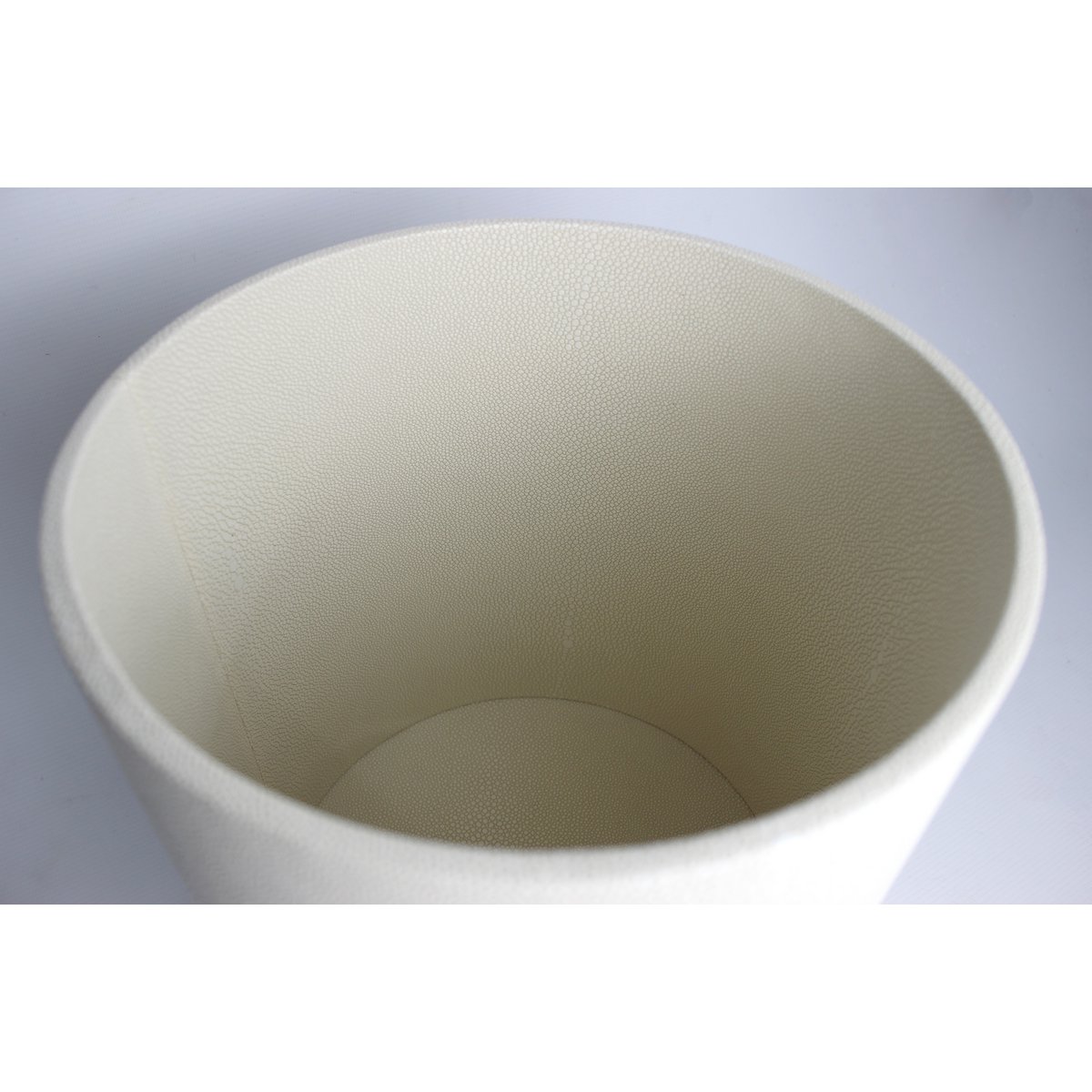 Rund affald af syntetisk lædercreme Ray Optics Coated 22XH28 cm
