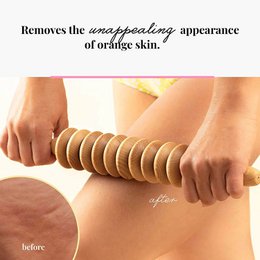 Schijf Houten Cellulitis Massage Roller Lymfedrainage Massager Maderotherapie