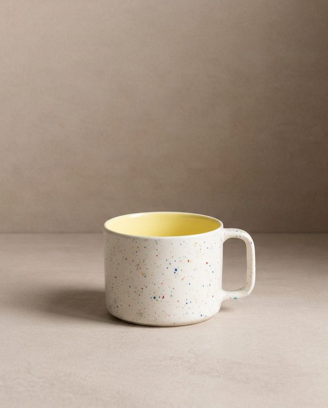 Breeze Party In/Out Stoneware Duo Set Mug 450ml Yellow