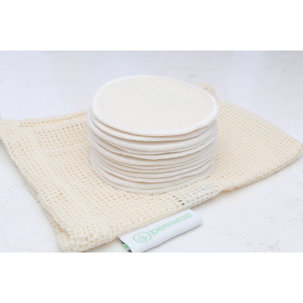 Reusable Makeup Remover Pads Set x 12 | Organic Cotton