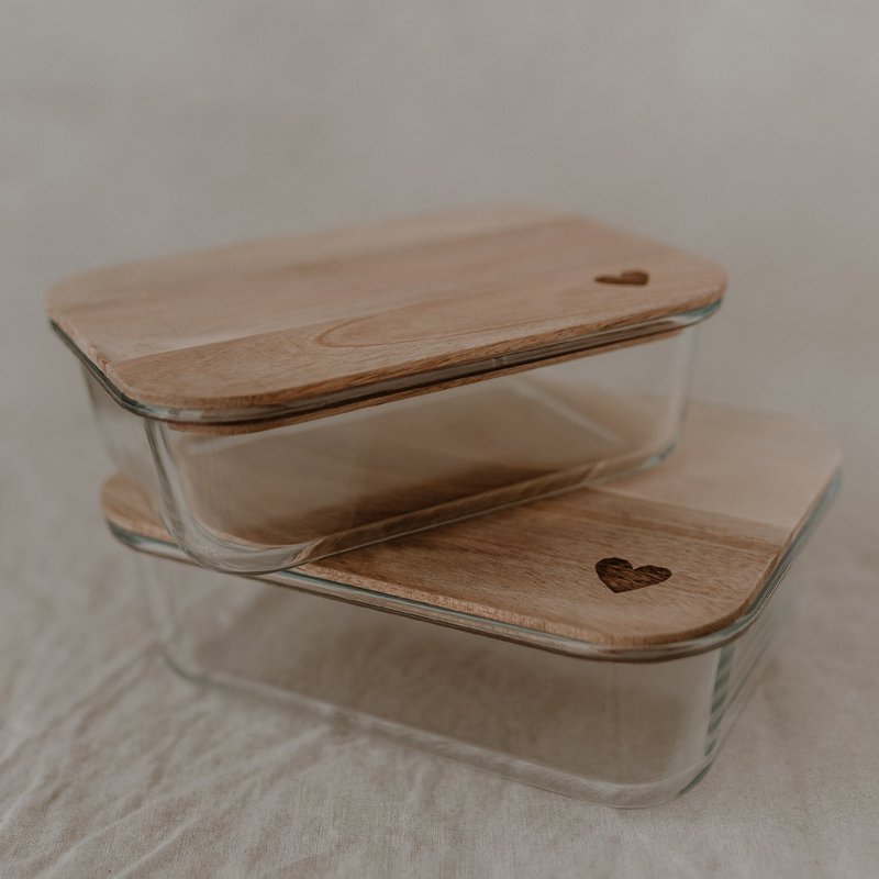 Pojemnik do przechowywania serce 16,5 x 22,5 cm (opak. = 4 sztuki)