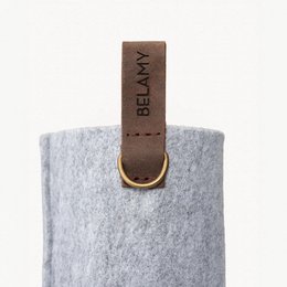 Schutzhülle aus rPET-Filz - "Urban grey" by BELAMY