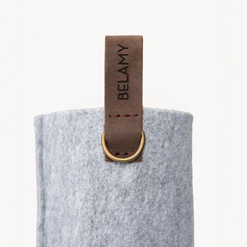 Schutzhülle aus rPET-Filz - "Urban grey" by BELAMY