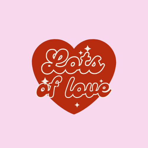 Berichtje in een sfeerlichtje - Lots Of Love