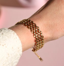 Oliveira – Gold-Silber-Mesh-Choker-Halskette