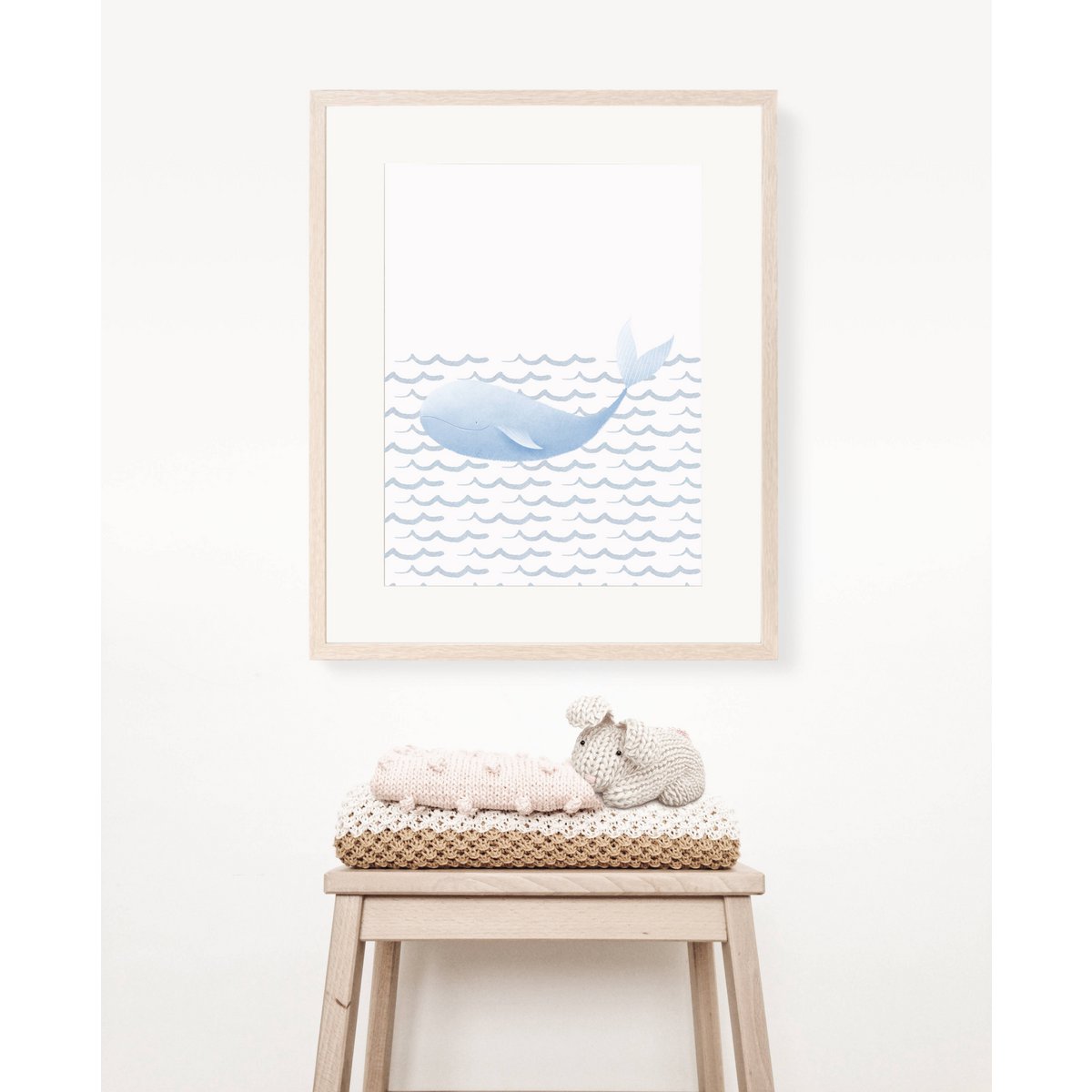 Affiche de baleine, impression de baleine, sous la mer, affiche de surf, décor de surf, affiche de surf, affiche d'océan, impression de pépinière nautique, impression de surf, affiche de plage, impression de vagues, art mural de pépinière, impression