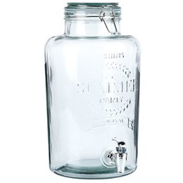 Dispenser with Tap Glass 8 l