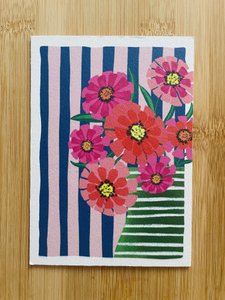 Zinnia Kartonnenkaart