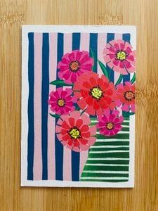 Zinnia Kartonnenkaart