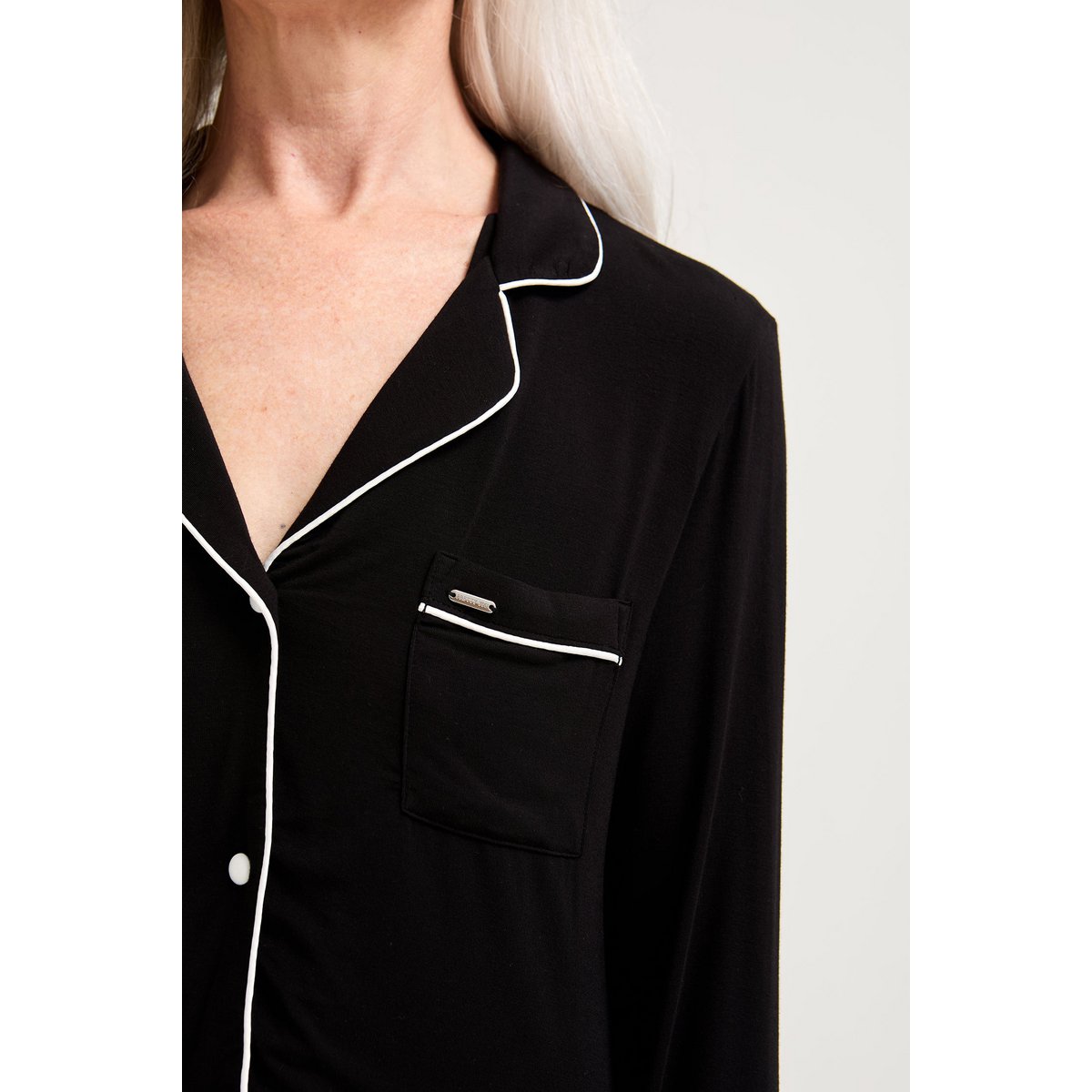 Bambou Nightshirt en noir