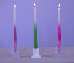 10" Ombre Beeswax Taper Candle - Maak je kleurenmix Kopieer