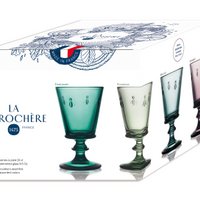 WEIN-/WASSERGLAS 24 CL SORTIERTE FARBEN ABEILLE