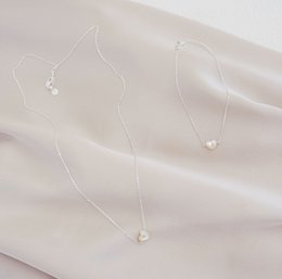 Heart in the Heart Pregnancy Collection x Fertility Mother of Pearl 925 Sølv 18k forgyldt