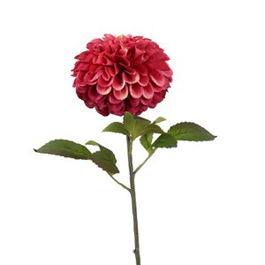 Dahlie XL, pink, PE/Eisen/Polyester, H.77 cm