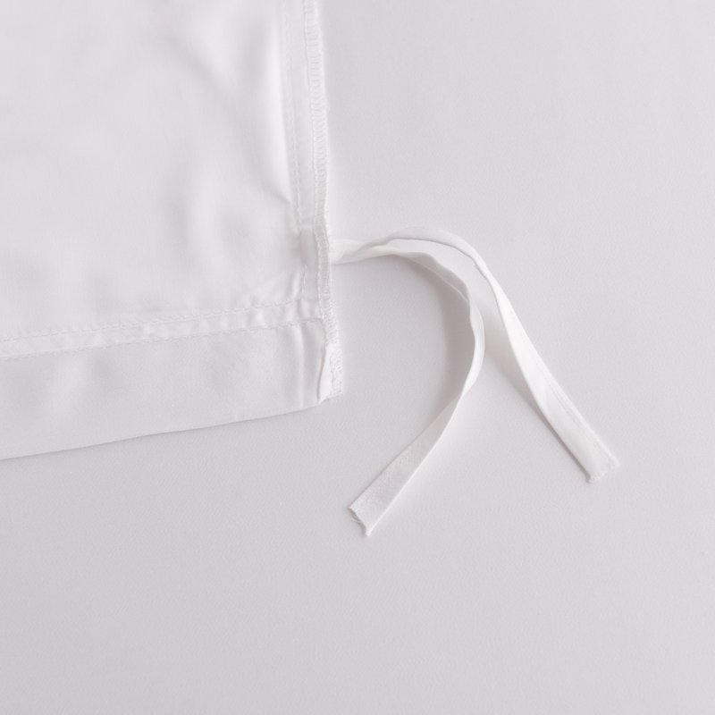 White Bamboo Bedding Set 1-person - 400TC Tanboocel - Coco White